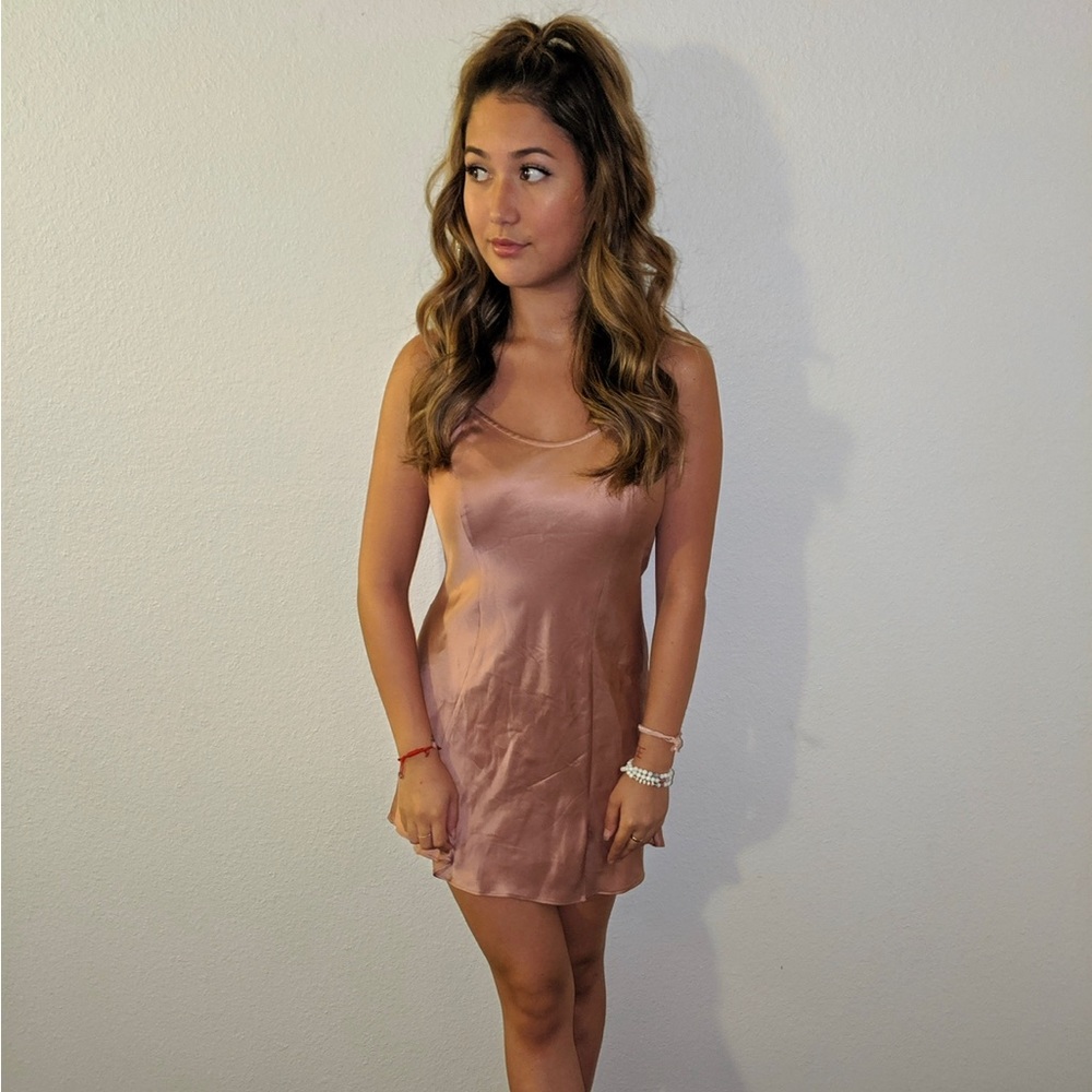 Free People Blush Slip Dress